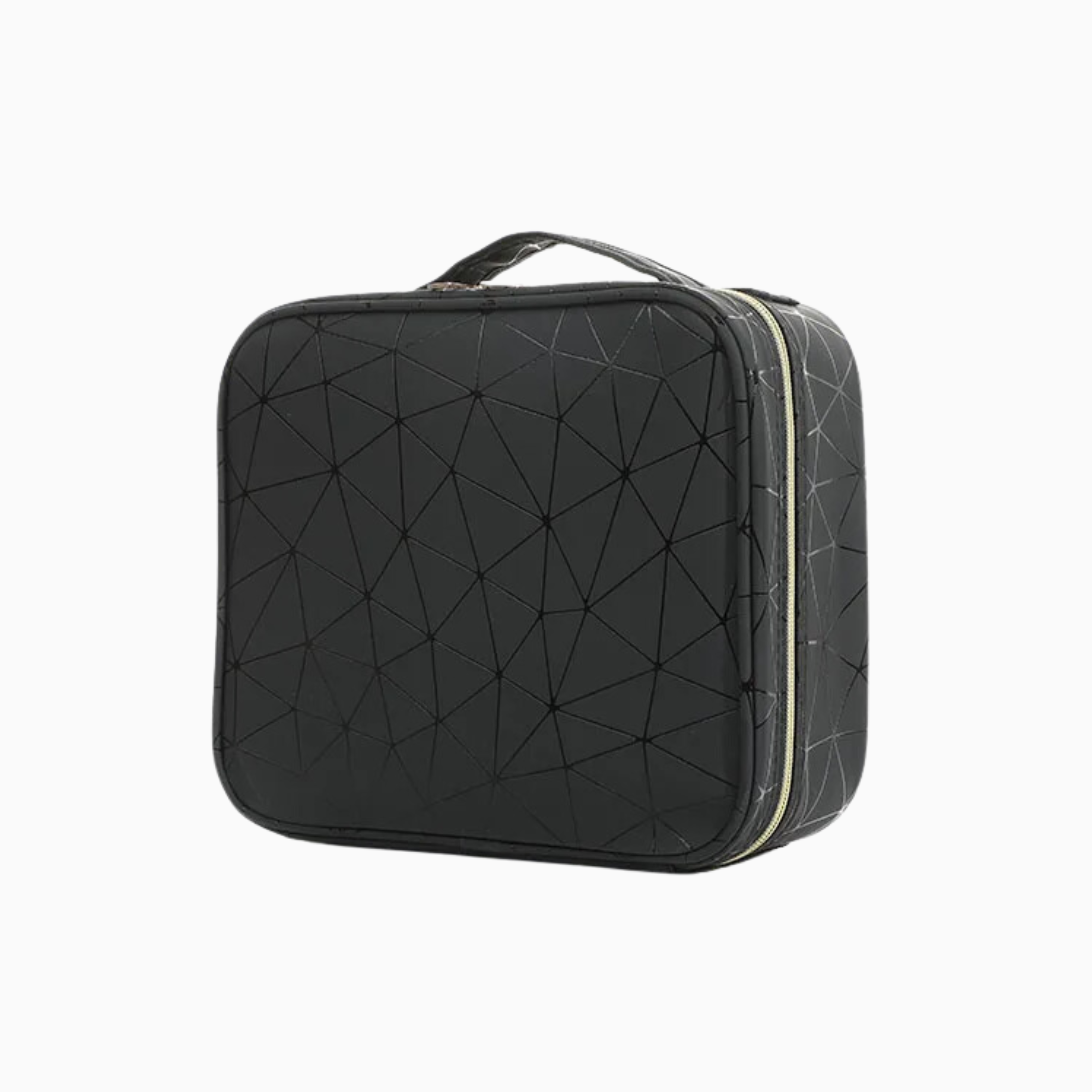 LED Lighted Cosmetic Case With Mirror