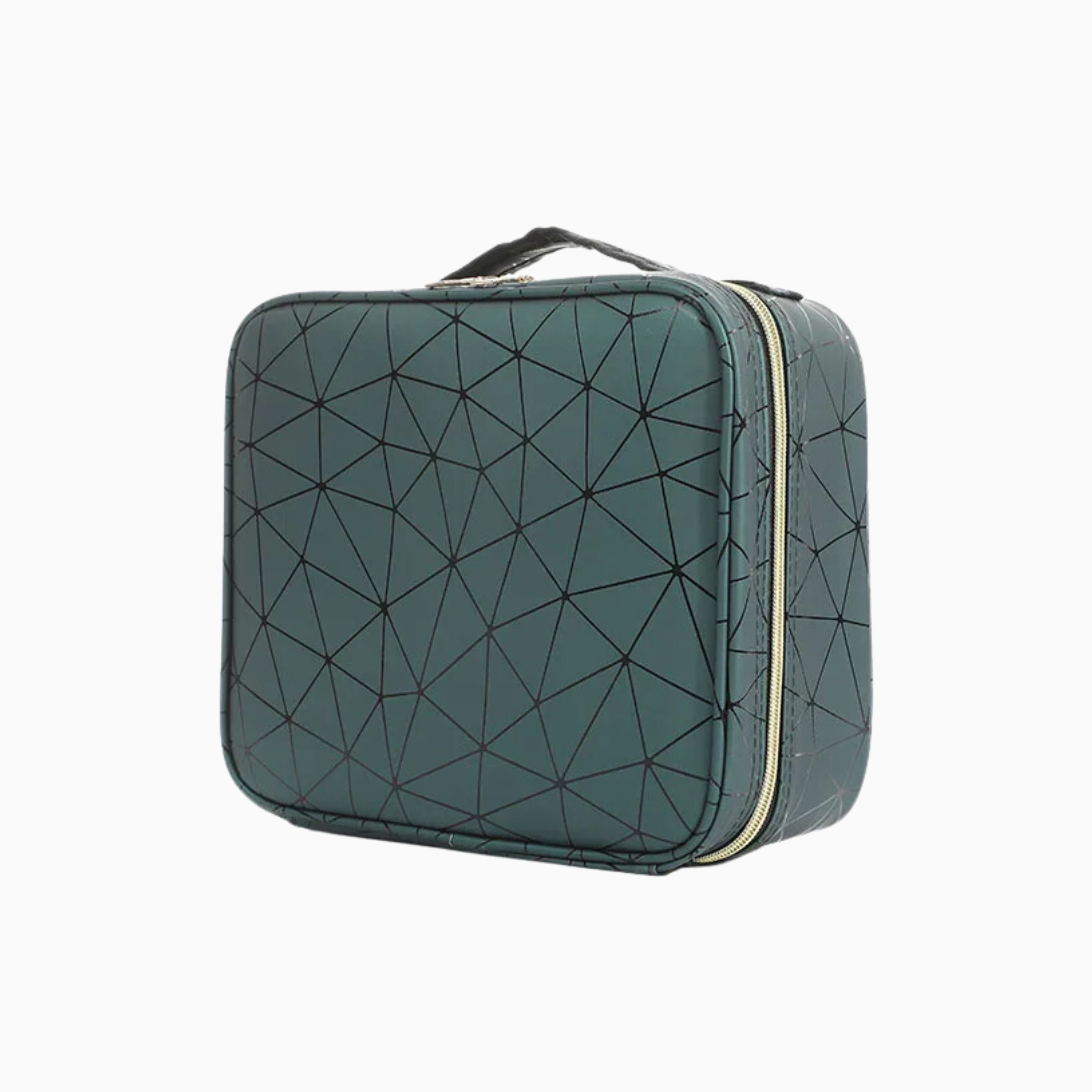 LED Lighted Cosmetic Case With Mirror